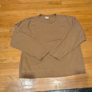 Todd Snyder Khaki / Tan Crew Neck Pullover Sweatshirt / Sweater | XXL